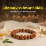 Rinmukteshwar Siddh 7 Mukhi Rudraksha Bracelet